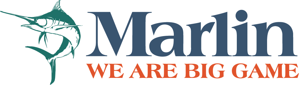 Marlin We Are Big Game logo