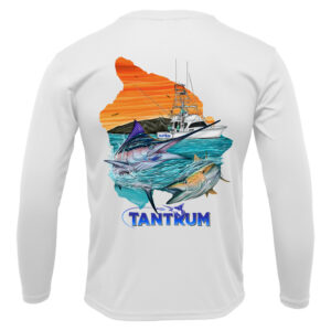 Tantrum Kona Fishing Charters — CRA- Offshore on Demand- Tantrum.- Website- Shirt Back- JPEG