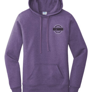 Wertz Warriors LadiesHoodie — CRA- Women's Hoodie- Purple- Front