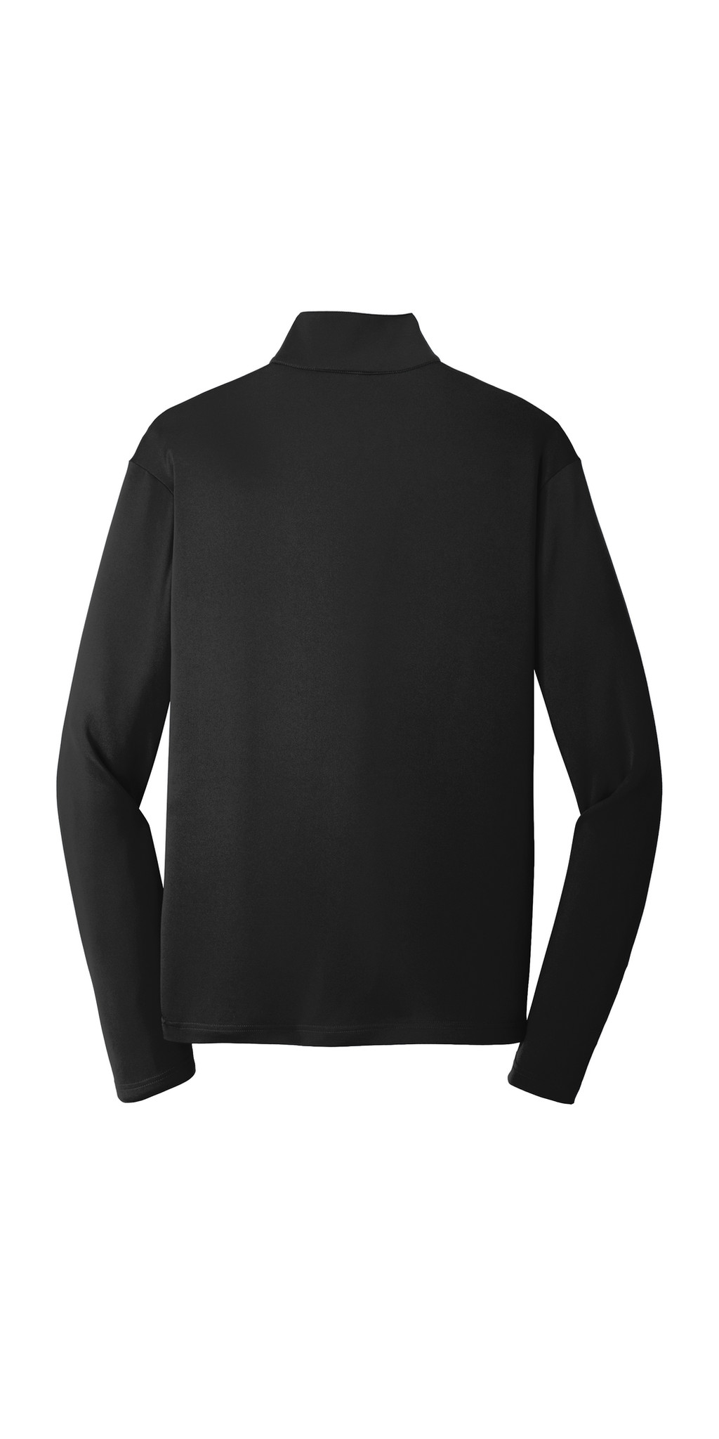 Wertz Warriors Quarter Zip Sweatshirt — 2. CRA- Quarter Zip- Black- Back