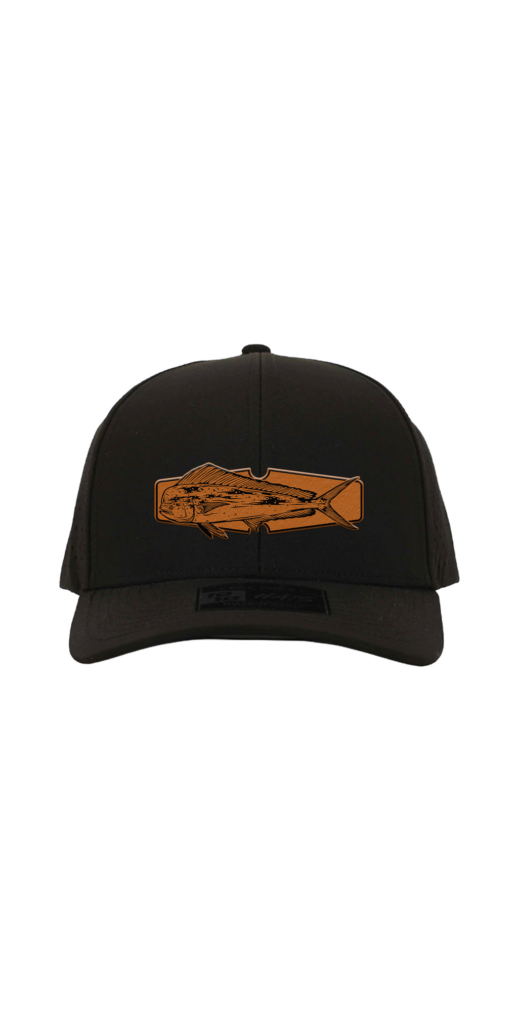 Mahi Hat — 1. FS Collection- Mahi 6 Panel- Black- Front