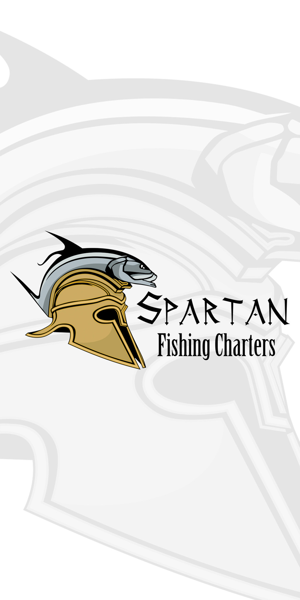 Spartan Charters — CRA- Offshore on Demand- Spartan Fishing Charters- Website- Main Shirt Artwork