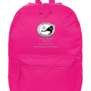 Wertz Warriors Backpack — CRA- Backpack- Pink- Front