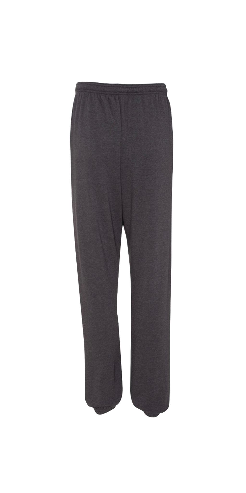 Wertz Warriors-Unisex Fleece Scrunch Pants — 2. CRA- Dark Grey Sweatpants- Back
