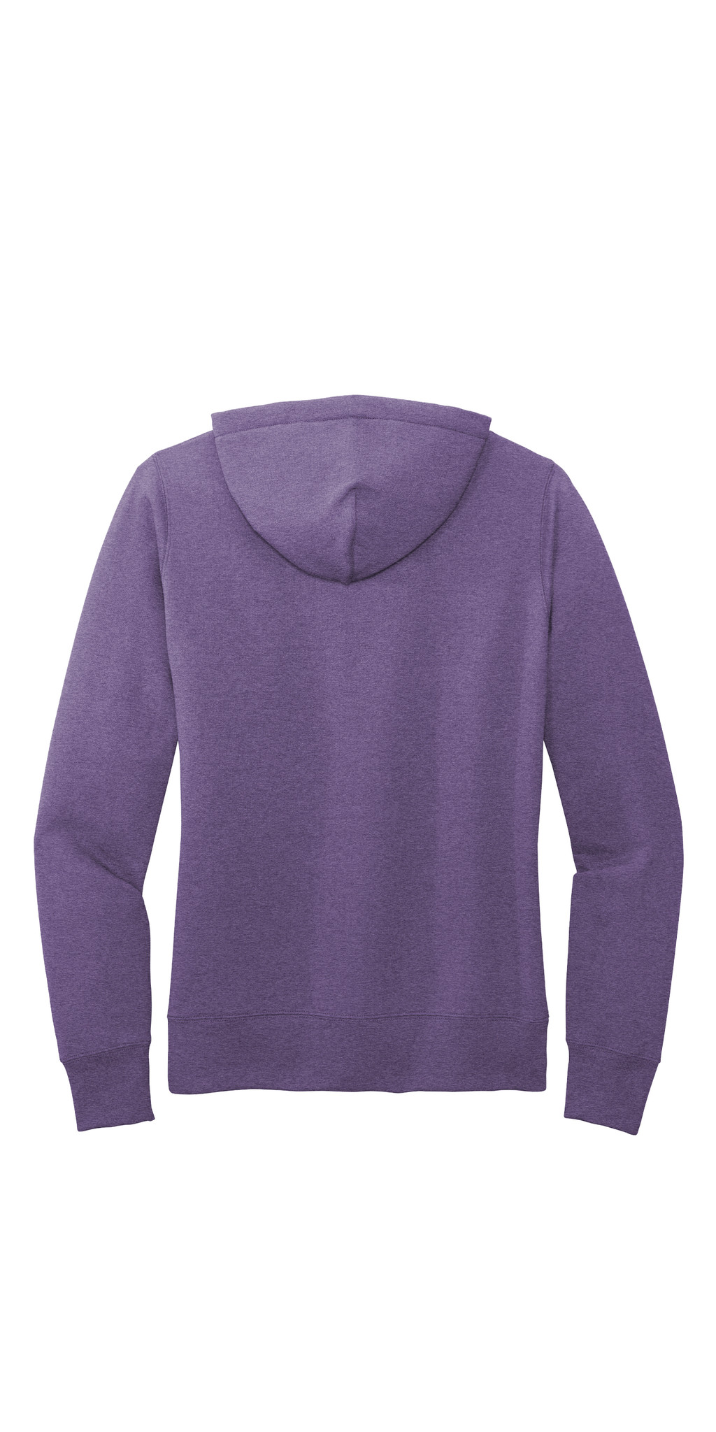 Wertz Warriors LadiesHoodie — CRA- Women's Hoodie- Purple- Back