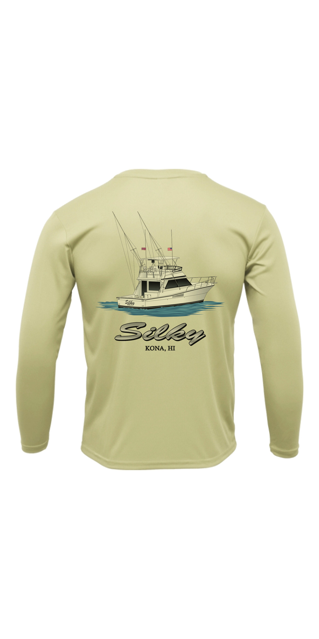 Silky Sportfishing Charter Yacht — CRA- Offshore on Demand- Silky- Website- Shirt Back